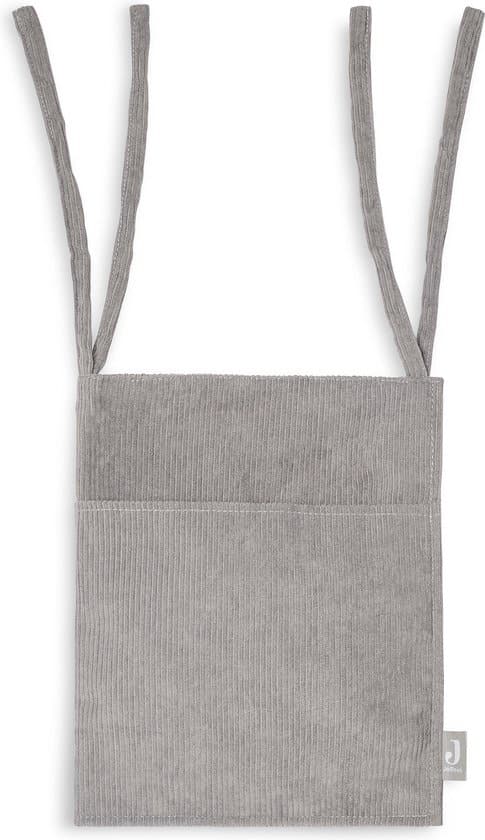 Jollein boxopbergzak corduroy - storm grey - Afbeelding 4