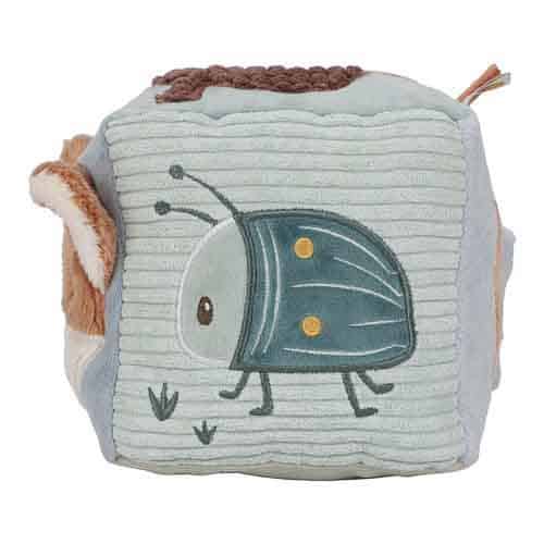 Little Dutch Activiteitenkubus - Blauw - Forest Friends LD8909 - Afbeelding 3