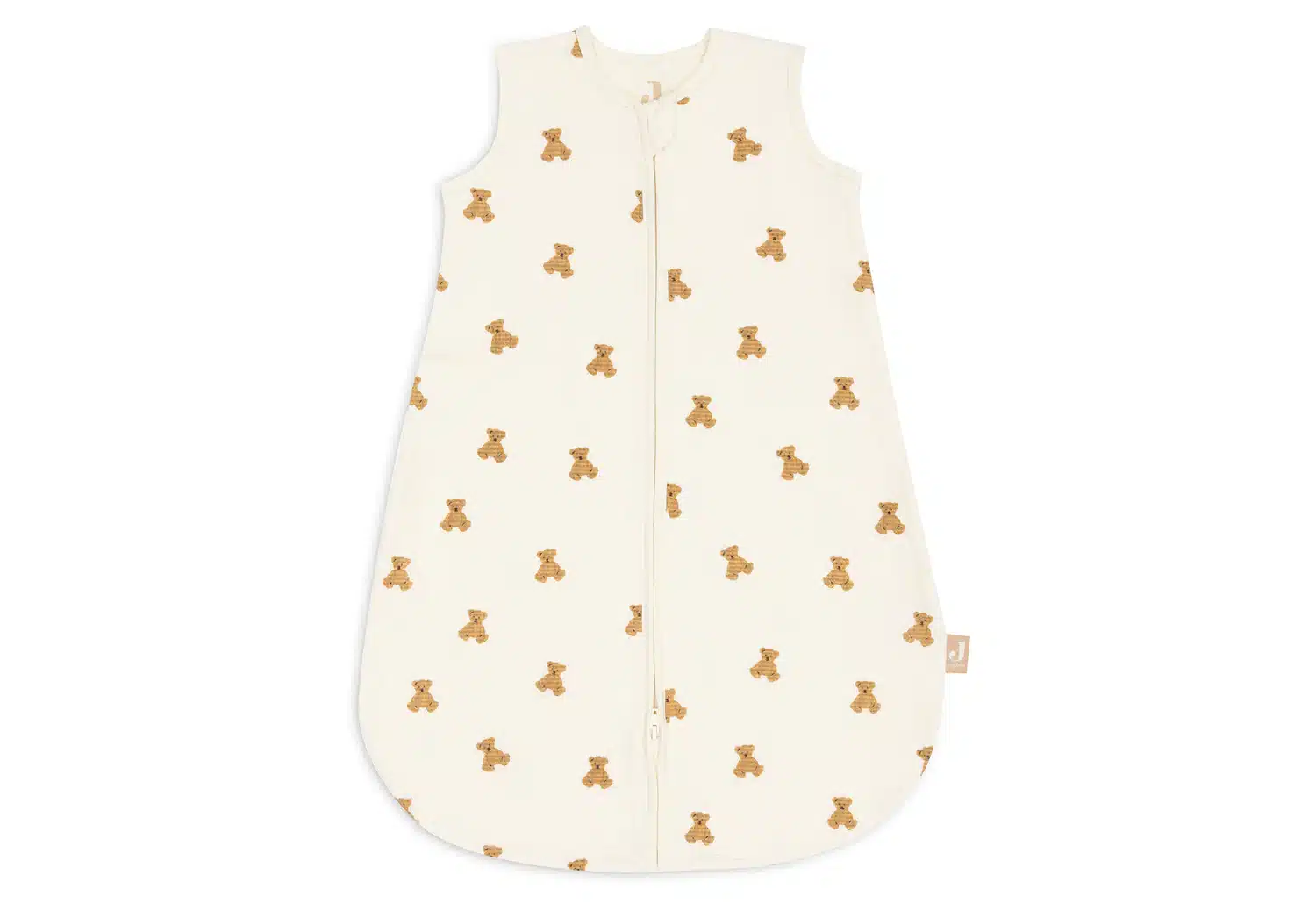 Jollein Slaapzak - Jersey - Mini Teddy bear - Little Waffle - newborn 60 cm (0,5 TOG)