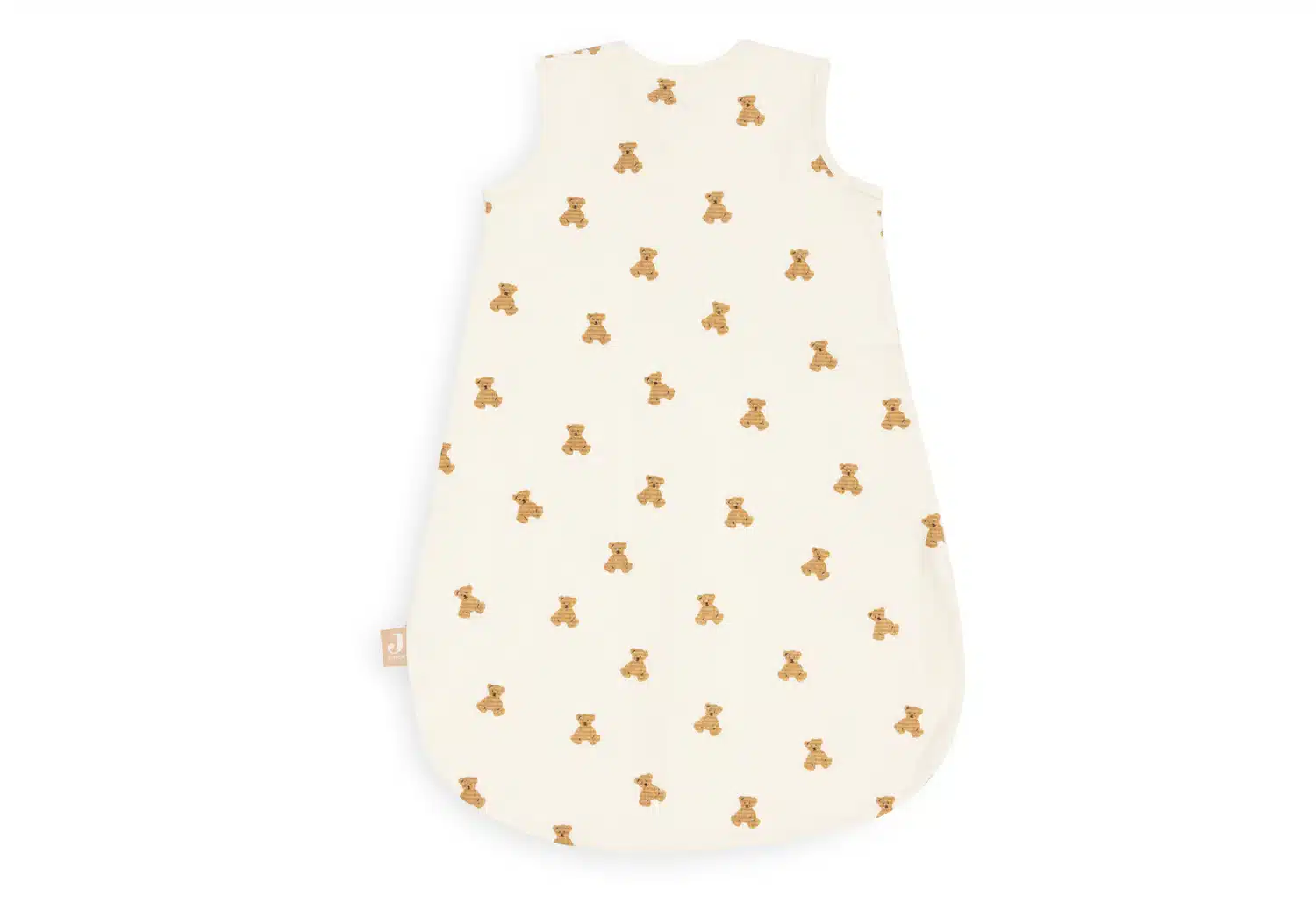 Jollein Slaapzak - Jersey - Mini Teddy bear - Little Waffle - newborn 60 cm (0,5 TOG) - Afbeelding 2