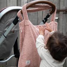 Koeka Dijon Daily mom bag - shopper, luiertas, verzorgingstas - badstof - bright blossom - Afbeelding 2