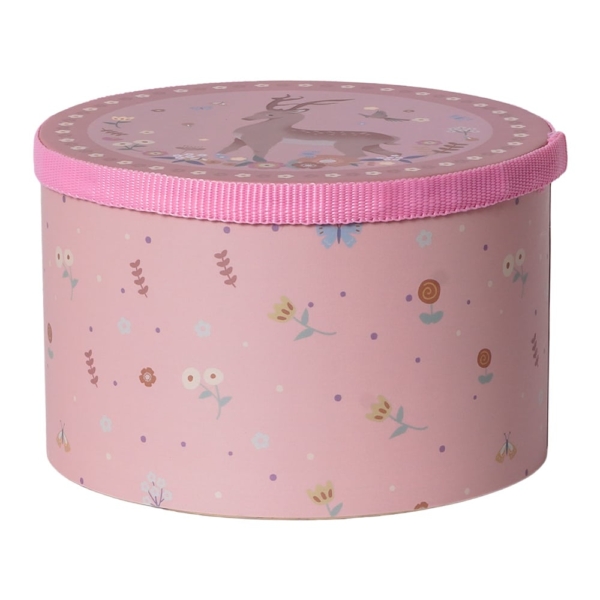 Muziekinstrumentje - Drum Hert 15 cm - roze - Afbeelding 2