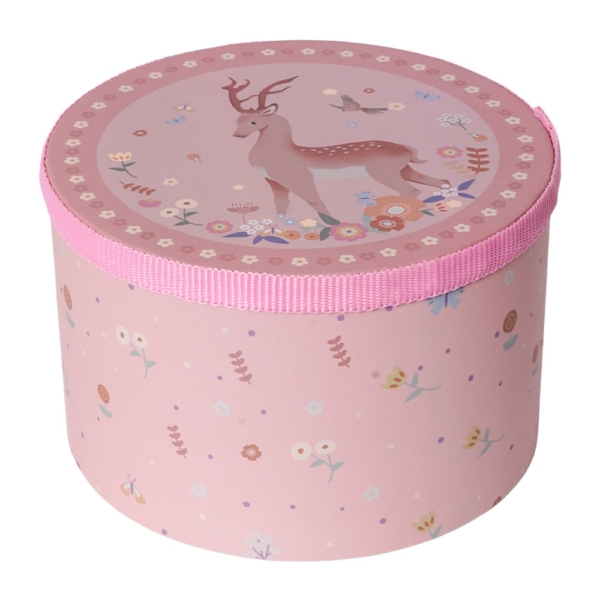 Muziekinstrumentje - Drum Hert 15 cm - roze - Afbeelding 3