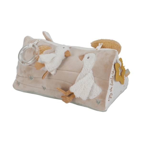 Little Dutch Activiteiten driehoek - Wit - Newborn Naturals - bunny/goose - LD8423 - Afbeelding 2