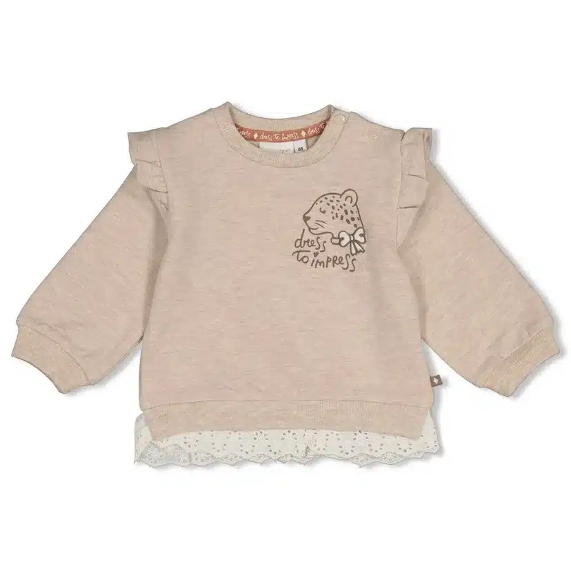 Feetje sweater met kant - Dress to Impress (51602850)