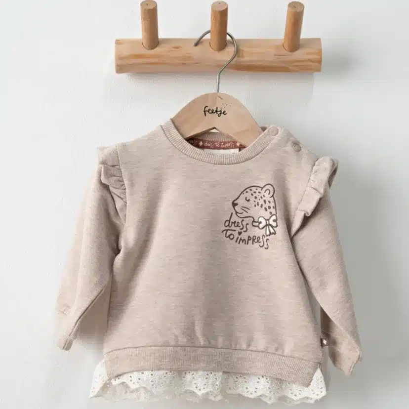 Feetje sweater met kant - Dress to Impress (51602850) - Afbeelding 2