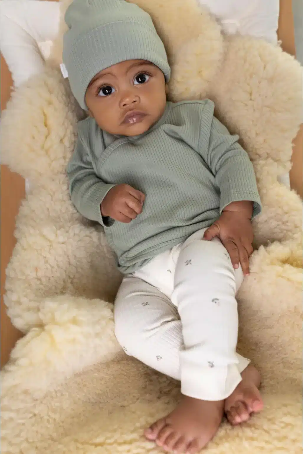 Noppies newborn longsleeve iceberg green - Afbeelding 4